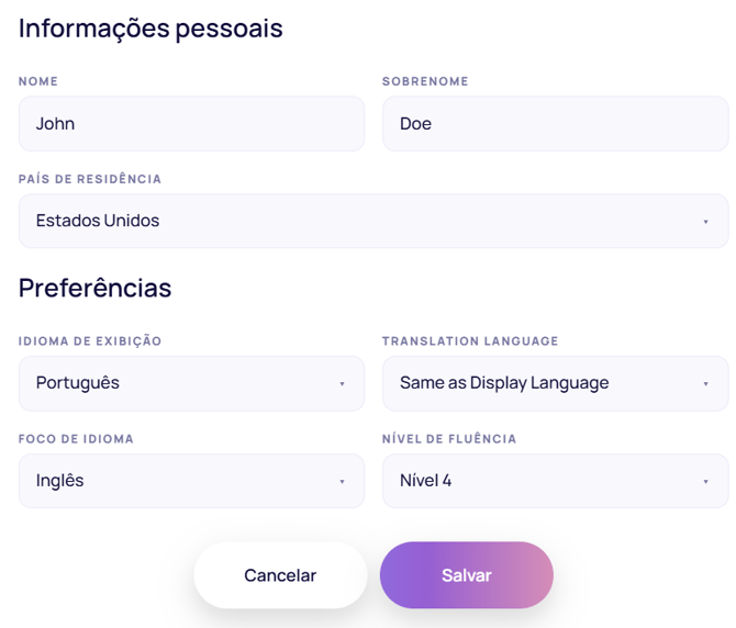 personal info br